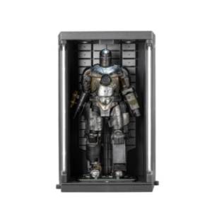 MARVEL Avengers: Iron Man Mk.1 - 7-inch Action Figure + Hall of Armor Set [ZD Toys]