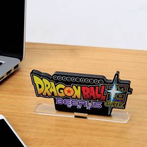 Dragon Ball Super: Beerus Logo Acrylic Stand - Clear Color Ver. (Limited Edition) [Bandai]