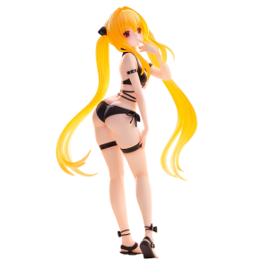 To Love-ru Darkness: Golden Darkness - Trio-Try-iT (Reissue) (2nd Hand) [FuRyu]