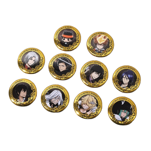 Katekyo Hitman REBORN!: Matallic Badge Collection (10 Pack Box) [Movic]