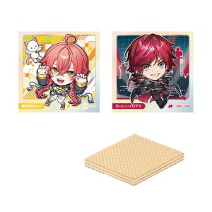 Shokugan: Niformation - Nijisanji Sticker & Wafer (20 Packs Box) [Bandai]