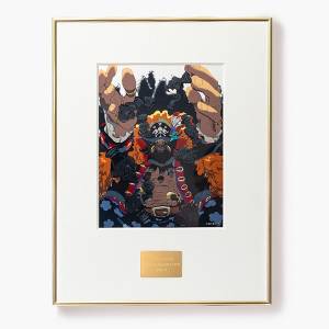 ONE PIECE: Daily Illustration Collection! - Muse Art Frame - Blackbeard Pirates (Limited Edition) [Toei]