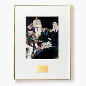 ONE PIECE: Daily Illustration Collection! - Muse Art Frame - Five Elders (Limited Edition) [Toei]