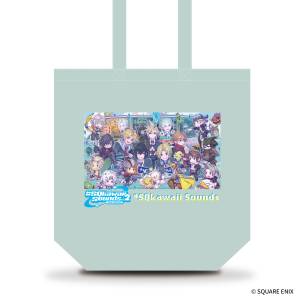 SQkawaii Sounds -FINAL FANTASY- Vol.2: Tote Bag - Mint Green Ver. [Square Enix]