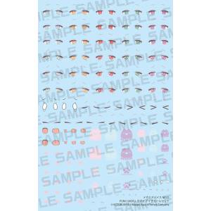 M.S.G: Megami Device: PUNI☆MOFU - White Mao Eye Decal Set [Kotobukiya]