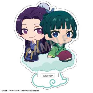 The Apothecary Diaries: Maomao & Jinshi A (Kyarakumo Ver.) - Mini Acrylic Stand (Reissue) [Kamio Japan]