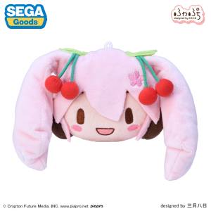 Hatsune Miku: Sakura Miku - Fuwa Puchi Face Plush Mascot [SEGA Fave]
