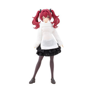 Sousaishojoteien: Off-the-Shoulder Sweater & Frill Skirt Set (White Ver.)- Tiny Closet Collection (Limited Edition) [Kotobukiya]