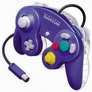 Manette Game Cube - Violet & Clear [NGC - occasion / loose]