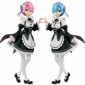 Ichiban Kuji - Re:Zero - Starting Life In Another World - A prize Rem & Ram  [Banpresto] [Used]