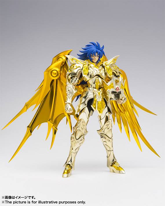 Saint Seiya Myth Cloth EX - Gemini Saga God Cloth / Soul of Gold [Bandai] [Used]