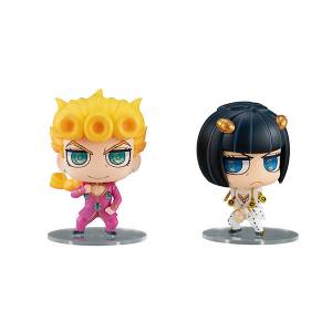 JoJo's Bizarre Adventure Golden Wind - Giorno Giovanna & Bruno Bucciarati Set [Chimi Mega Buddy Series ! / MegaHouse]