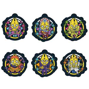 Rubber Mascot JoJo's Bizarre Adventure Golden Wind Stand-tachi no Kimyona Costume! Hen 6 Pack BOX [Goods]