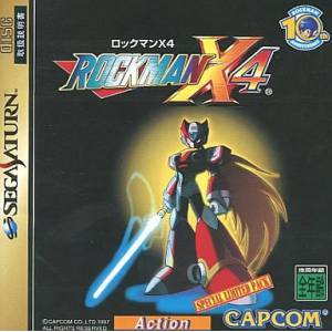Rockman X4 / Megaman X4 [SAT - Used Good Condition]