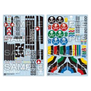Macross: Do You Remember Love? - VF-1 Decals: DX Ver. [PLAMAX]