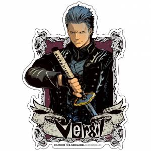 Capcom x B-SIDE LABEL Sticker - Devil May Cry 5 Vergil [Goods]