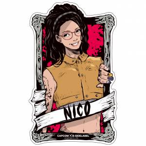 Capcom x B-SIDE LABEL Sticker - Devil May Cry 5 Nico [Goods]