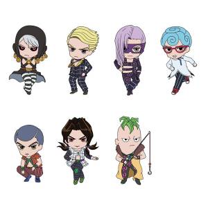 JoJo's Bizarre Adventure Golden Wind" Rubber Strap Collection Vol.2 7 Pack BOX [Goods]