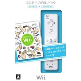 Hajimete No Wii Pack/ Wii Play + Wiimote