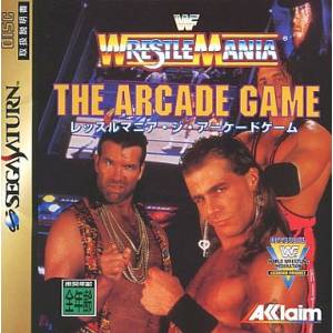 WWF WrestleMania - The Arcade Game [SAT - Used Good Condition]